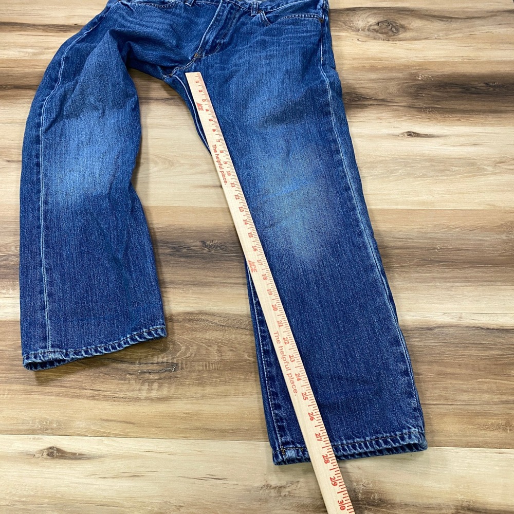Polo Ralph Lauren Jeans Mens 34x30 Varick Slim Straight Leg Blue Denim - Picture 5 of 9
